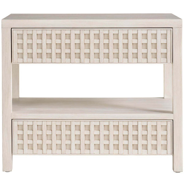 Home Fashion River Rock Lattice Nightstand River Rock