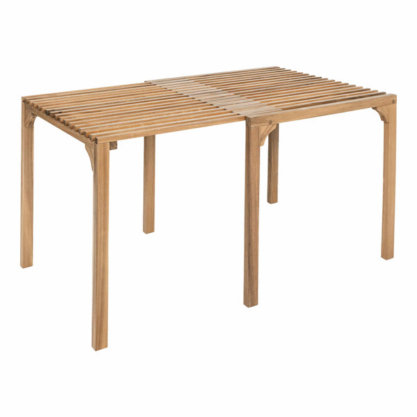 home fashion Riviera Extendable Dining Table Natural