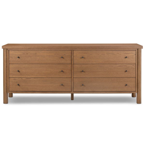Home Fashion Roark 6 Drawer Dresser Amber By Four Hands