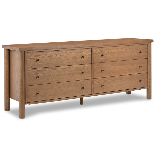 home fashion Roark 6 Drawer Dresser Amber by Four Hands