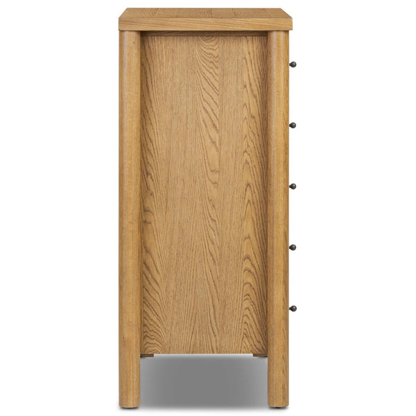 Home Fashion Roark Tall Dresser Amber By Four Hands