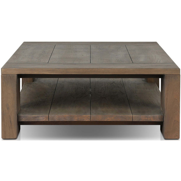 Home Fashion Roca Outdoor Coffee Table Stained Heritage Brown By Four Hands