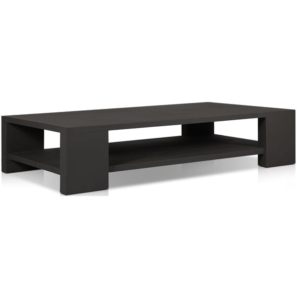 home fashion Roca Outdoor Metal Coffee Table Bronze by Four Hands