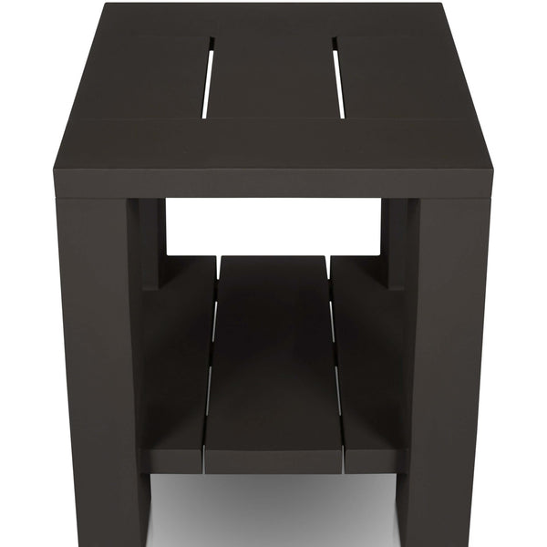 Home Fashion Roca Outdoor Metal End Table Bronze By Four Hands