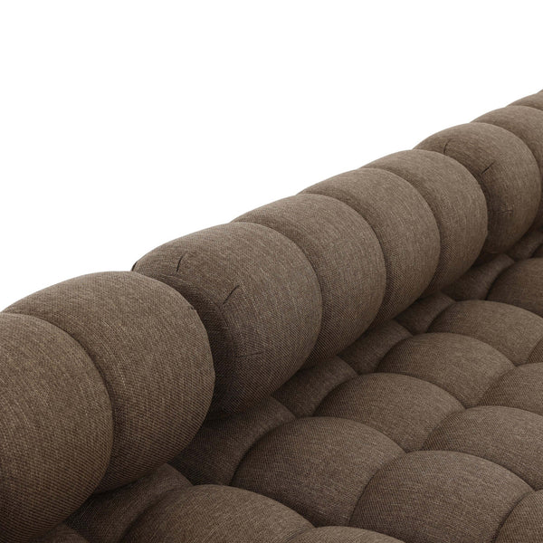 Home Fashion Roma 3 Piece Outdoor Sofa Ellor Brown By Four Hands