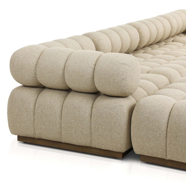 Home Fashion Roma 4 Piece Outdoor Sectional Hayes Cream By Four Hands