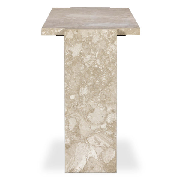 Home Fashion Romano Console Table Lunar Marble By Four Hands