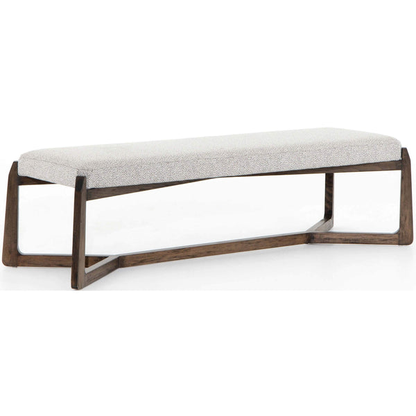 Home Fashion Roscoe Bench Brunswick Pebble By Four Hands