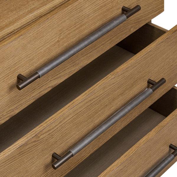 Home Fashion Rosedale 3 Drawer Dresser Amber Oak By Four Hands