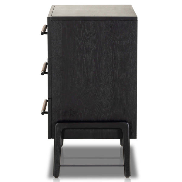 Home Fashion Rosedale 3 Drawer Dresser Ebony Oak By Four Hands