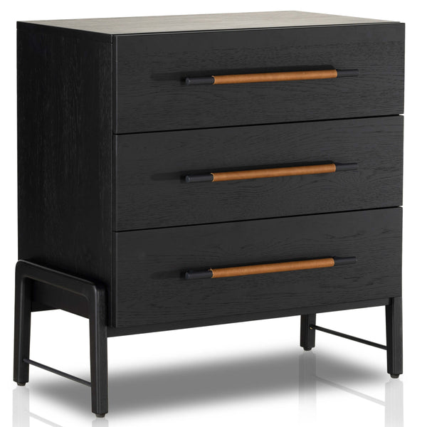 home fashion Rosedale 3 Drawer Dresser Ebony Oak by Four Hands