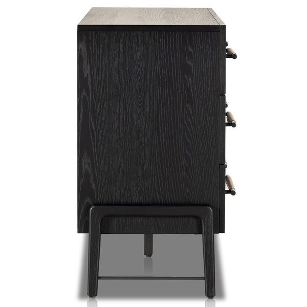 Home Fashion Rosedale 6 Drawer Dresser Ebony Oak By Four Hands