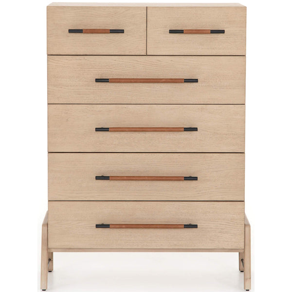 Home Fashion Rosedale 6 Drawer Tall Dresser By Four Hands