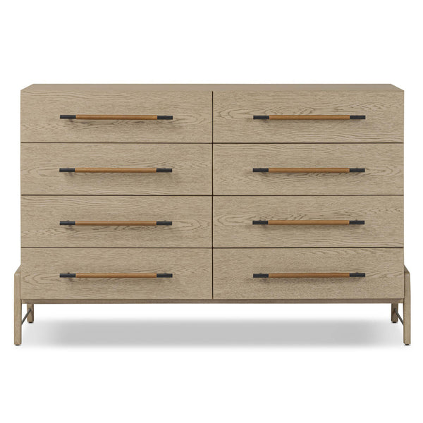 Home Fashion Rosedale 8 Drawer Dresser Yucca Oak By Four Hands