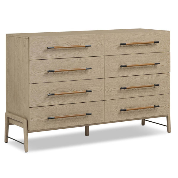 home fashion Rosedale 8 Drawer Dresser Yucca Oak by Four Hands