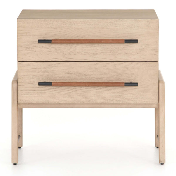Home Fashion Rosedale Nightstand Amber Oak By Four Hands