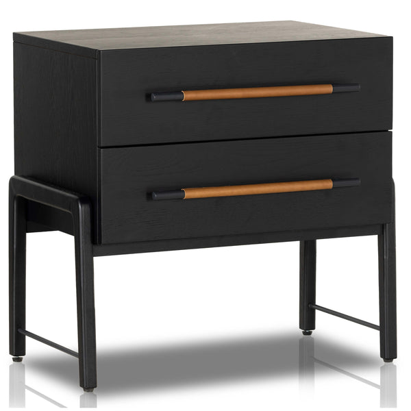home fashion Rosedale Nightstand Ebony Oak by Four Hands