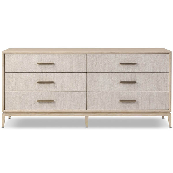 Home Fashion Rosenell 6 Drawer Dresser Natural By Four Hands