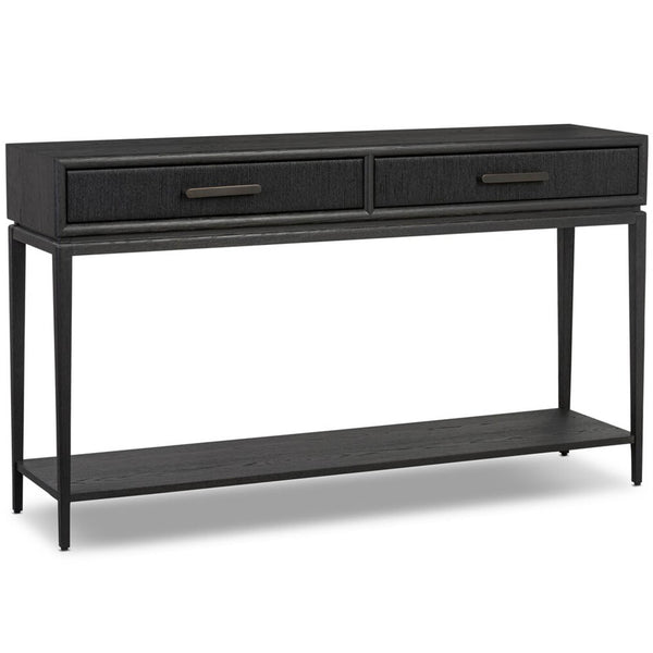 home fashion Rosenell 60" Console Table Black by Four Hands
