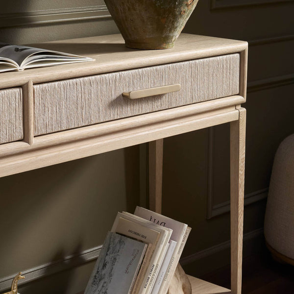 Home Fashion Rosenell 60" Console Table Natural By Four Hands