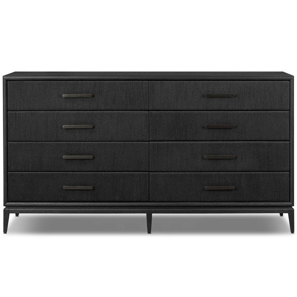 Home Fashion Rosenell 8 Drawer Dresser Black By Four Hands