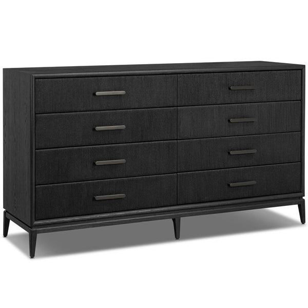 home fashion Rosenell 8 Drawer Dresser Black by Four Hands