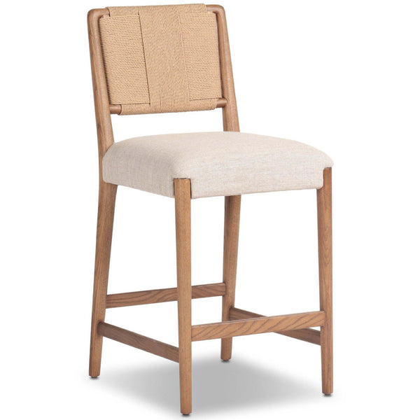 Home Fashion Rothler Bar & Counter Stool Alcala Wheat By Four Hands