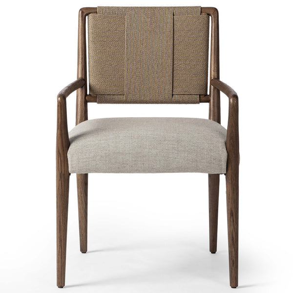 Home Fashion Rothler Dining Arm Chair Alcala Wheat Set Of 2 By Four Hands