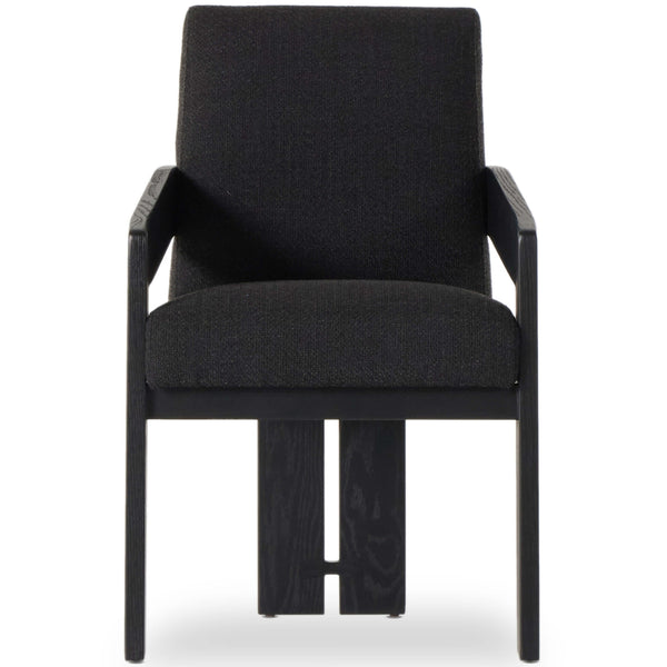 Home Fashion Roxy Dining Arm Chair Gibson Black By Four Hands