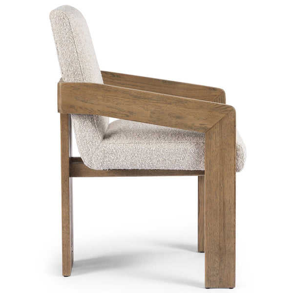Home Fashion Roxy Dining Arm Chair Somerton Ash By Four Hands