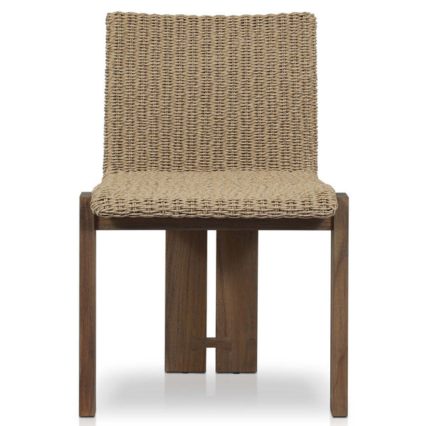 Home Fashion Roxy Outdoor Dining Chair Faux Hyacinth Set Of 2 By Four Hands