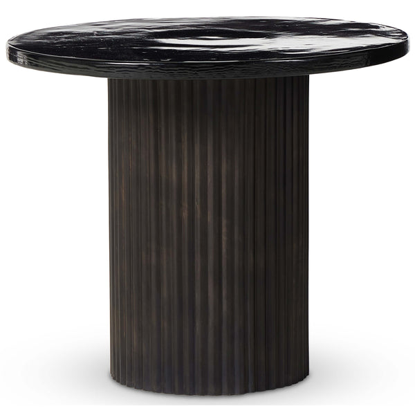 home fashion Ruben End Table Smoked Black by Four Hands