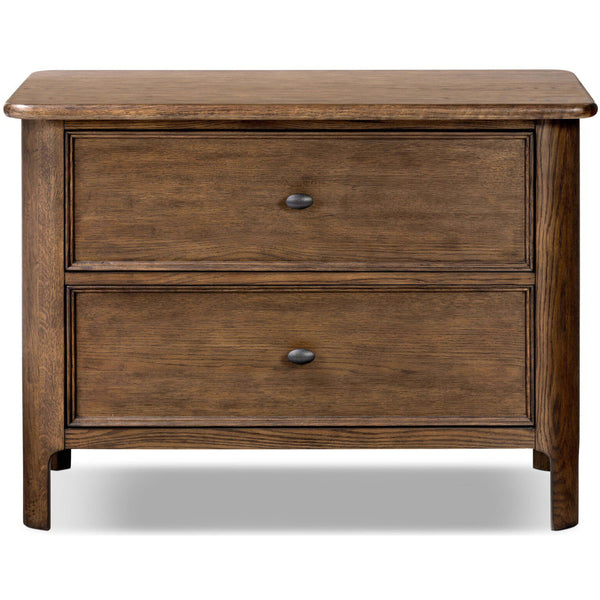 Home Fashion Russ Nightstand Aged Oak By Four Hands