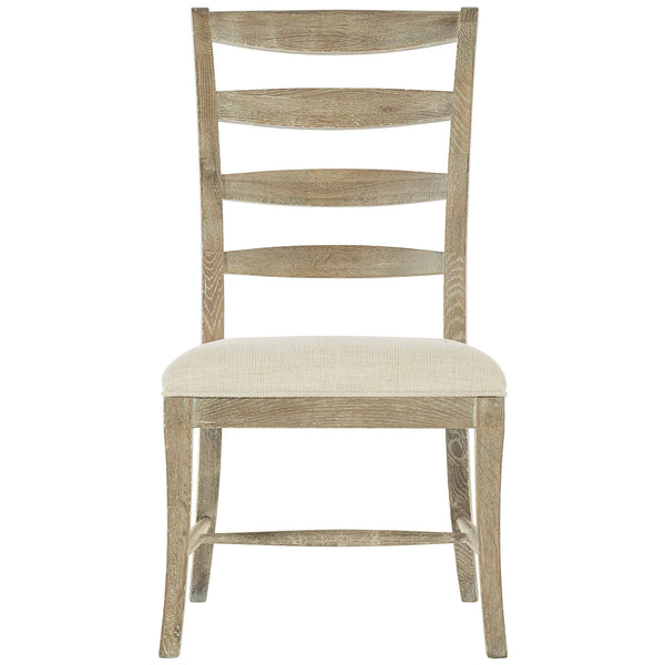 Home Fashion Rustic Patina Ladderback Side Chair Sand
