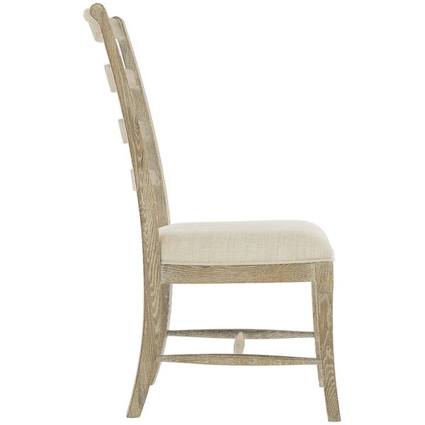 Home Fashion Rustic Patina Ladderback Side Chair Sand