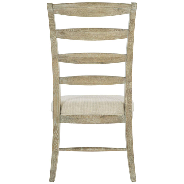 Home Fashion Rustic Patina Ladderback Side Chair Sand
