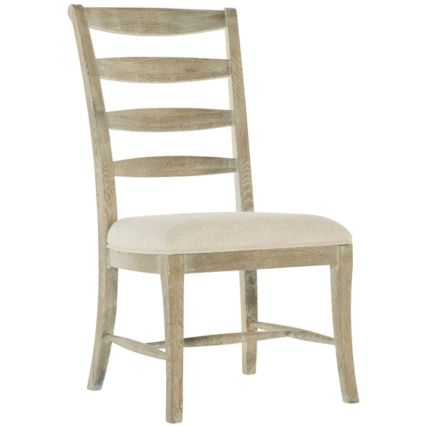 Home Fashion Rustic Patina Ladderback Side Chair Sand