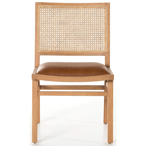 Home Fashion Sage Leather Dining Chair Sedona Butterscotch Set Of 2 By Four Hands