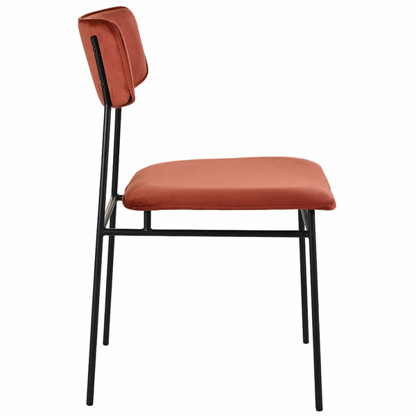 Home Fashion Sailor Dining Chair Dark Amber Set Of 2