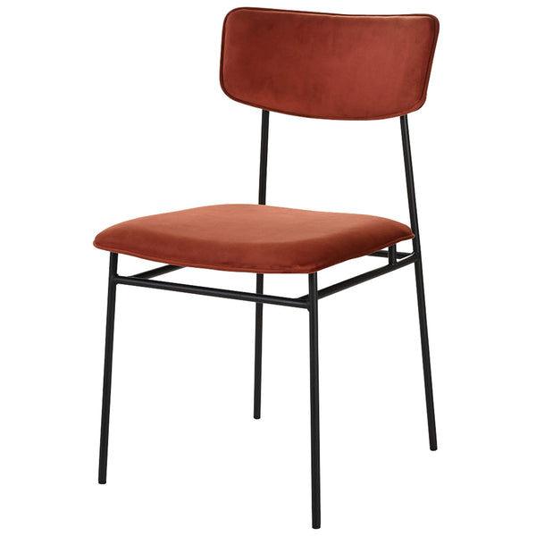 Home Fashion Sailor Dining Chair Dark Amber Set Of 2