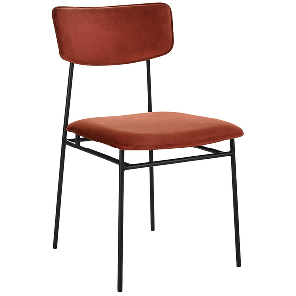 home fashion Sailor Dining Chair Dark Amber Set of 2