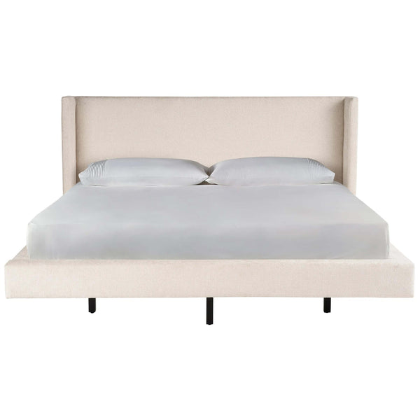 Home Fashion Sainte-Ann Upholstered Bed Nona Vanilla