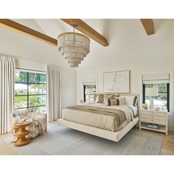 Home Fashion Sainte-Ann Upholstered Bed Nona Vanilla