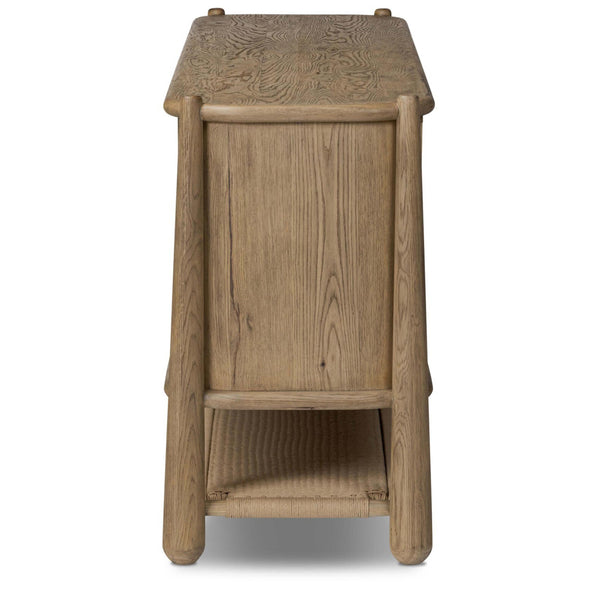 Home Fashion Salvador Sideboard Aged Smoked Oak By Amber Lewis X Four Hands