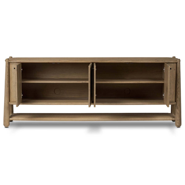 Home Fashion Salvador Sideboard Aged Smoked Oak By Amber Lewis X Four Hands