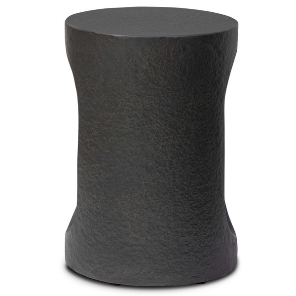 Home Fashion Samson End Table Distressed Graphite By Four Hands