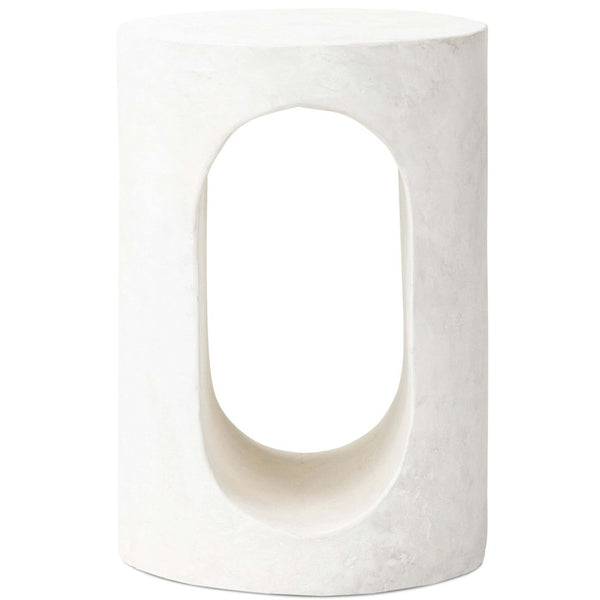 Home Fashion Samson End Table Textured Lunar By Four Hands