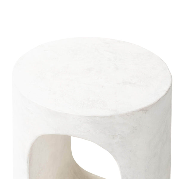 Home Fashion Samson End Table Textured Lunar By Four Hands