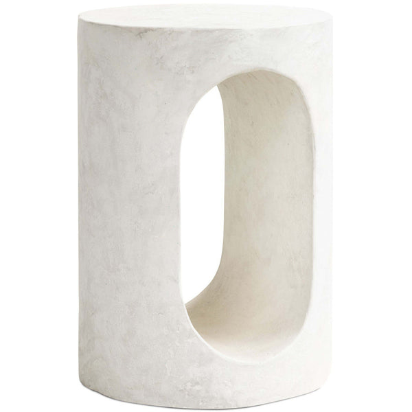 home fashion Samson End Table Textured Lunar by Four Hands