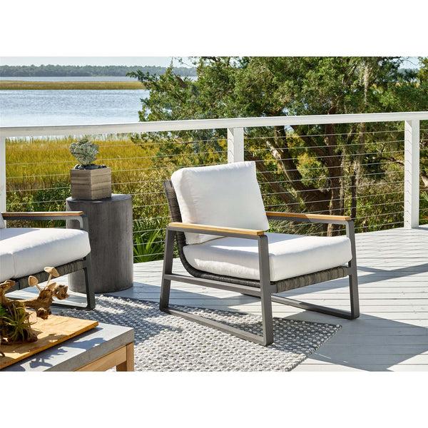 Home Fashion San Clemente Outdoor Chair Canvas Natural/Carbon